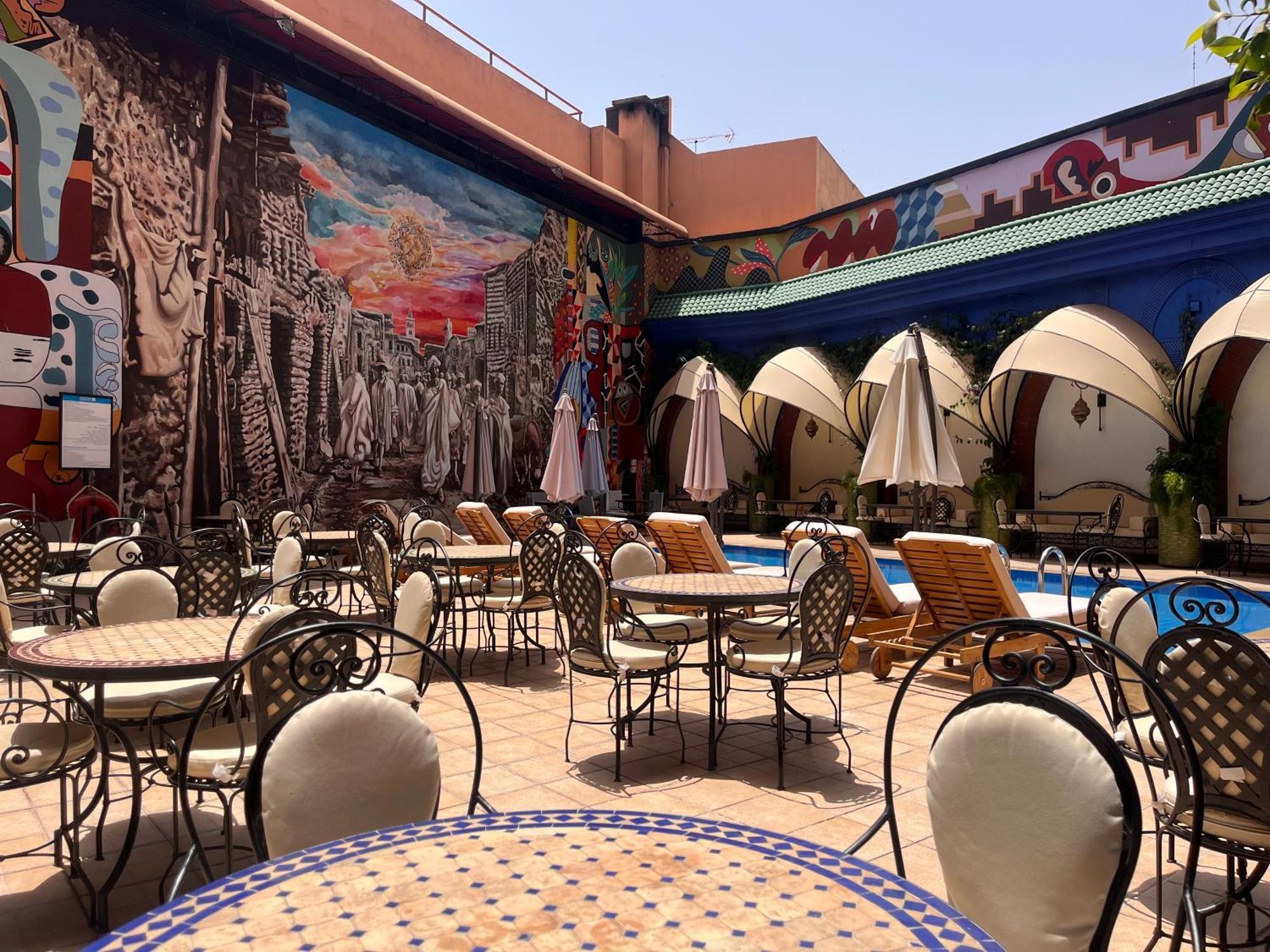 Blue Sea Le Printemps Hotell Marrakesh Eksteriør bilde